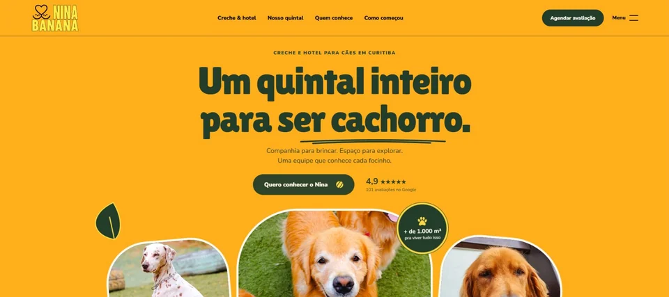 Homepage screenshot: Nina Banana